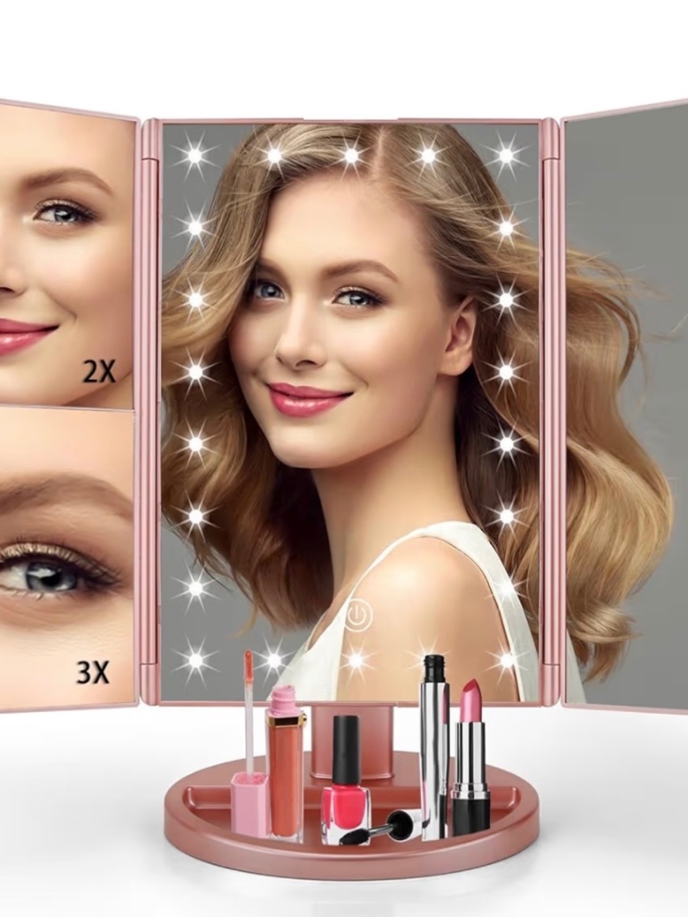 Magnified Makeup Mirror